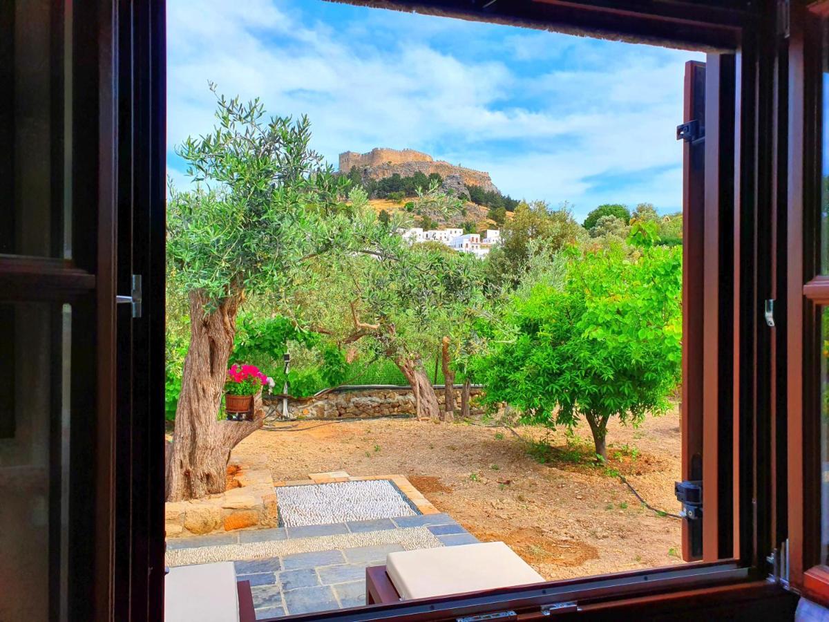Galini View Apartments Lindos エクステリア 写真