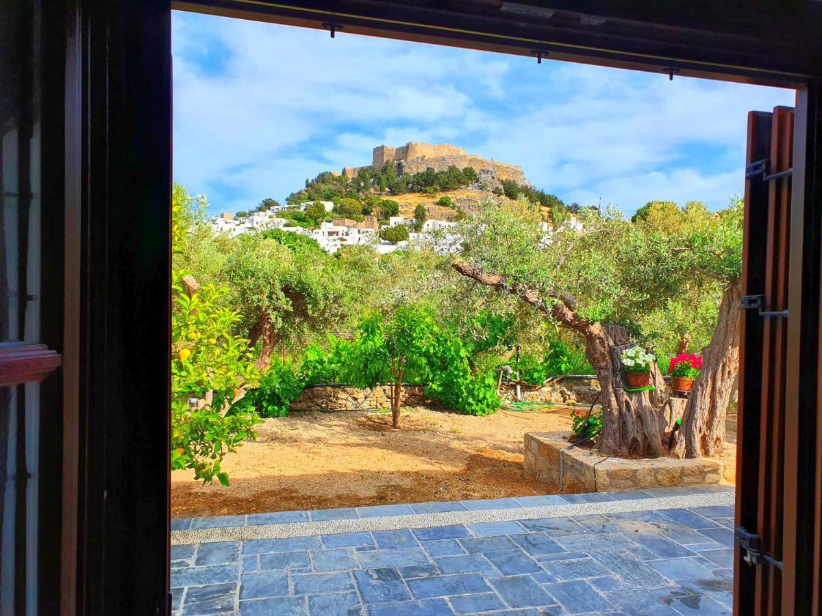 Galini View Apartments Lindos エクステリア 写真