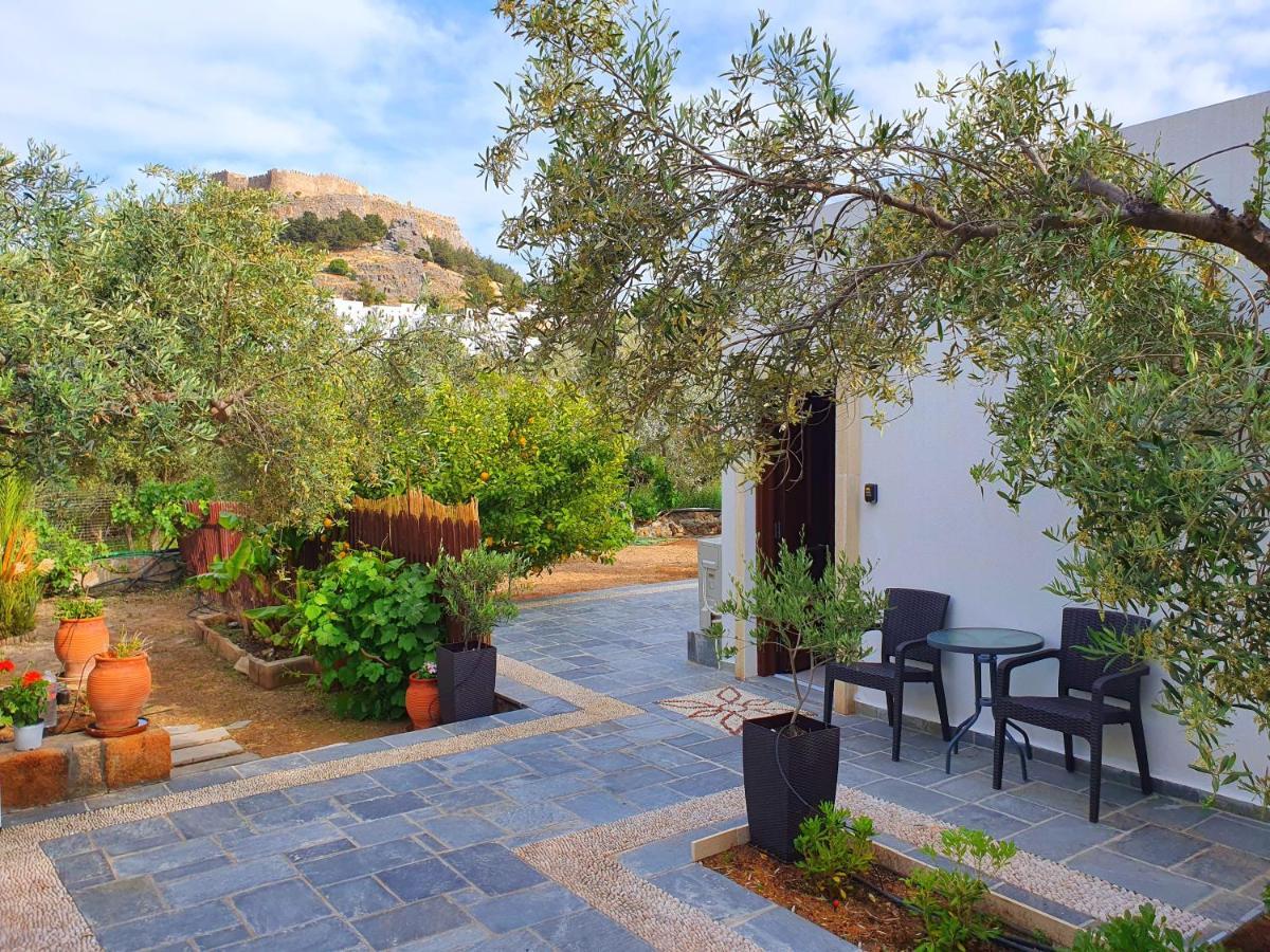 Galini View Apartments Lindos エクステリア 写真