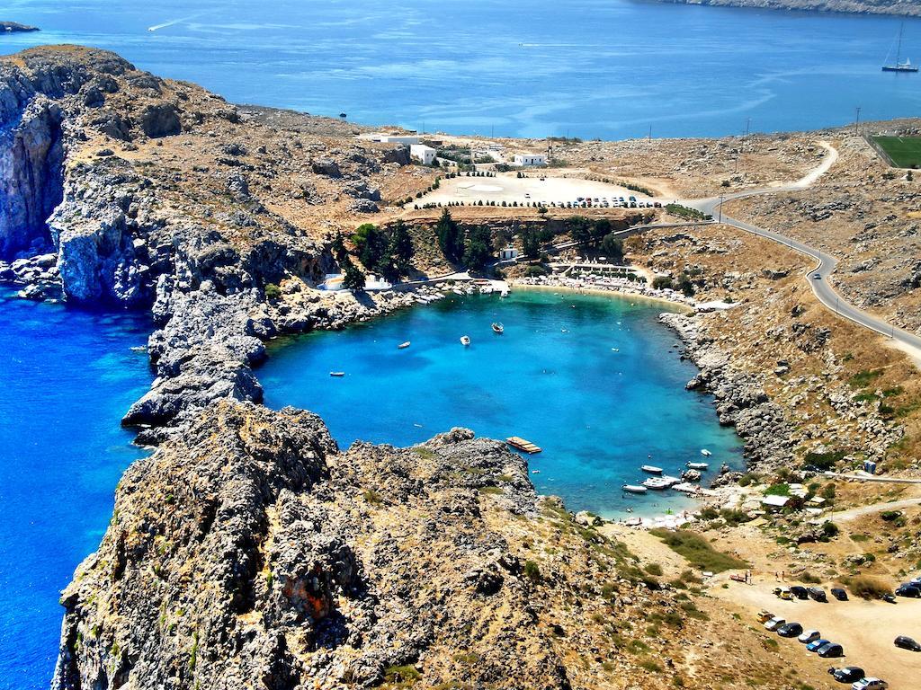 Galini View Apartments Lindos エクステリア 写真