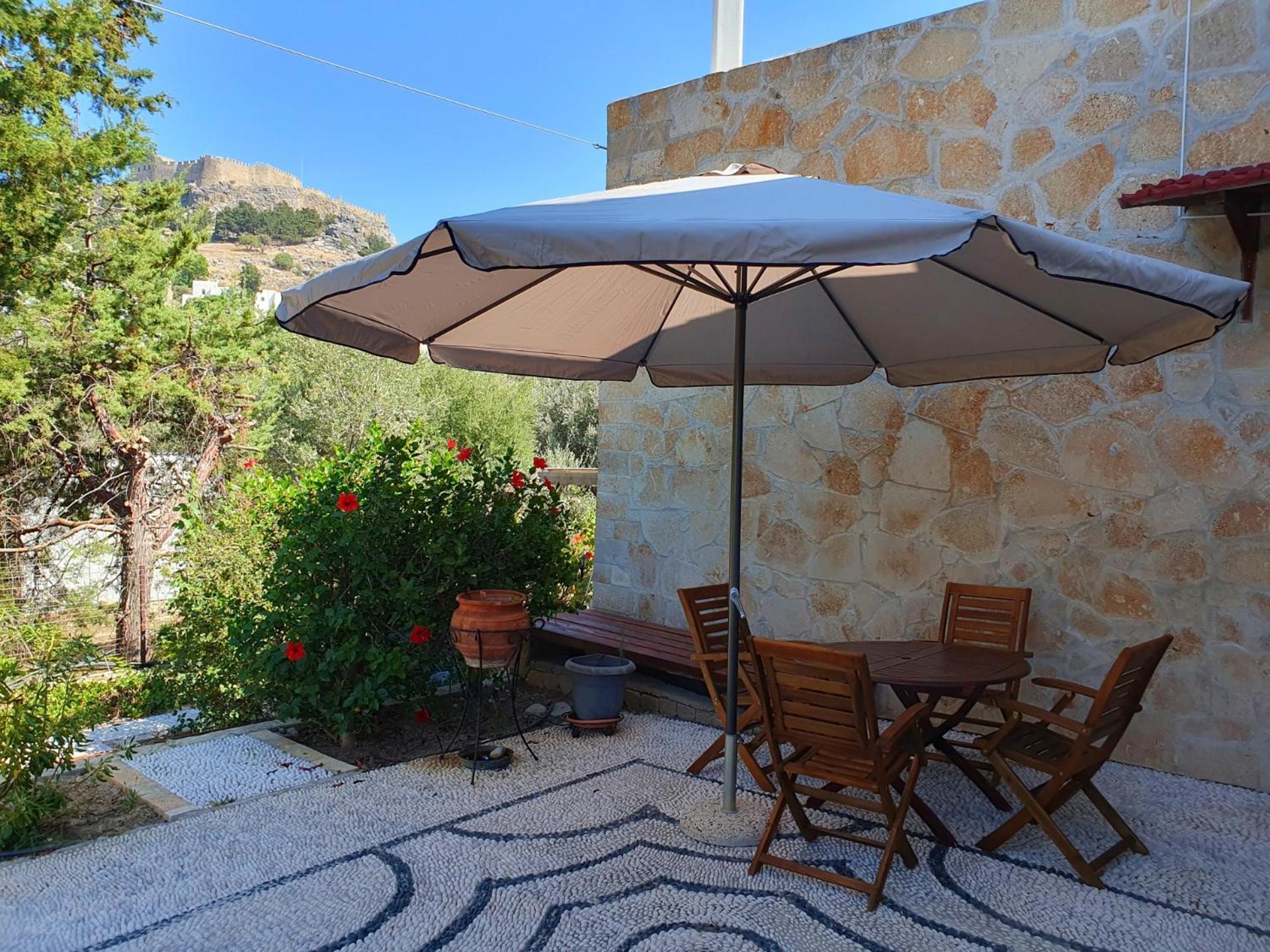 Galini View Apartments Lindos エクステリア 写真