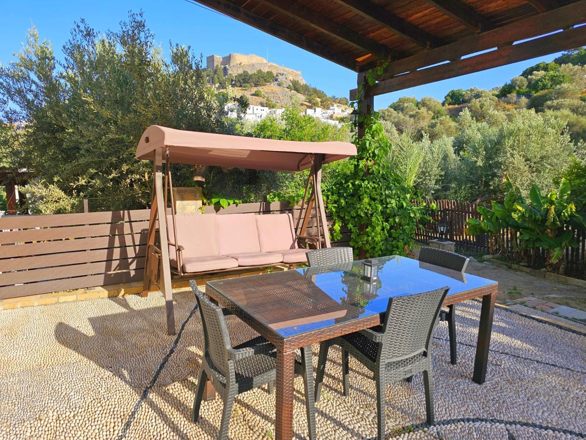 Galini View Apartments Lindos エクステリア 写真
