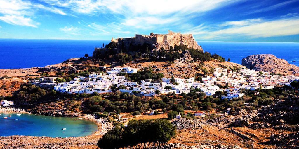 Galini View Apartments Lindos エクステリア 写真