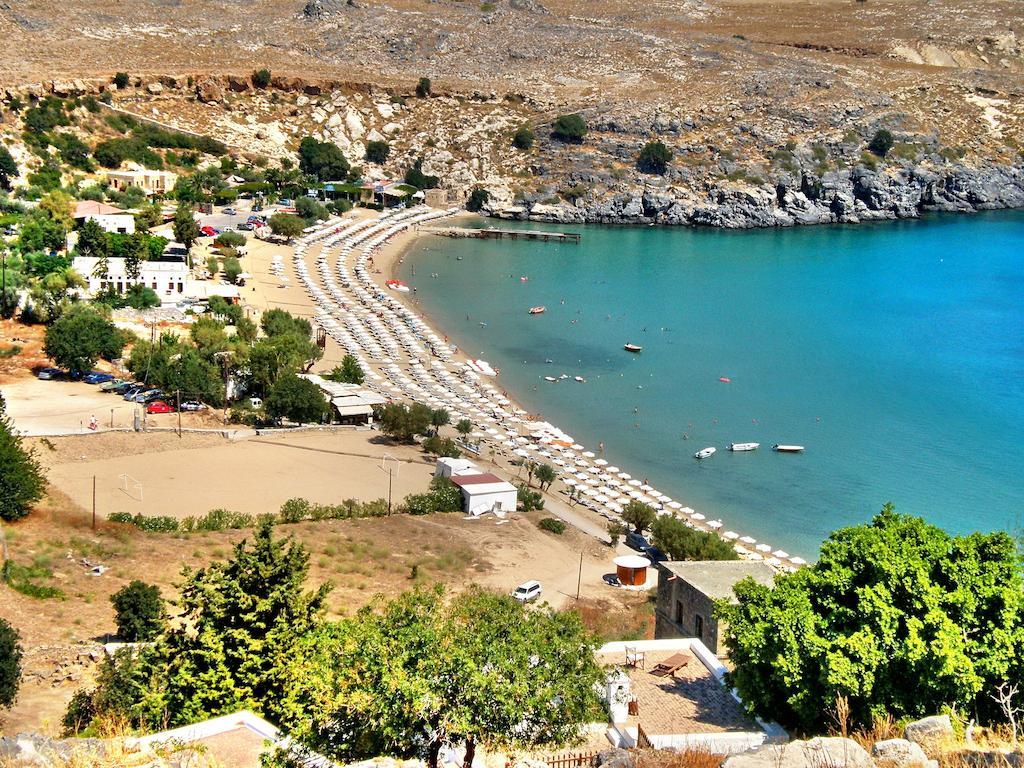 Galini View Apartments Lindos エクステリア 写真